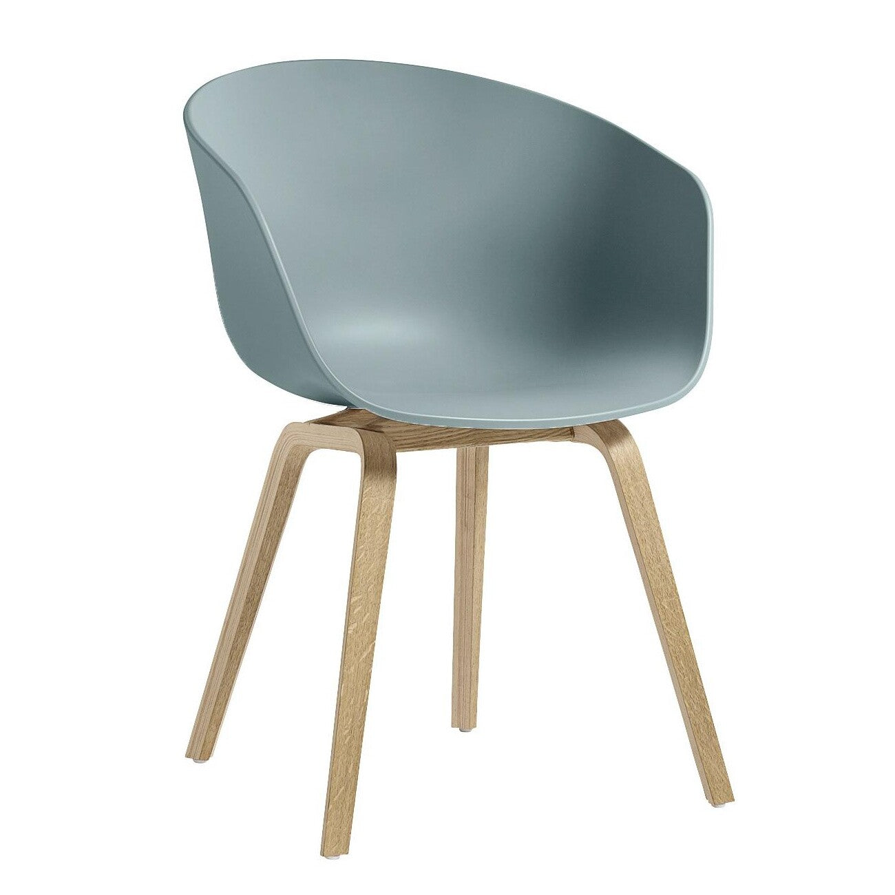 About a Chair AAC 22 2.0 Armlehnstuhl Eiche geseift Weiß